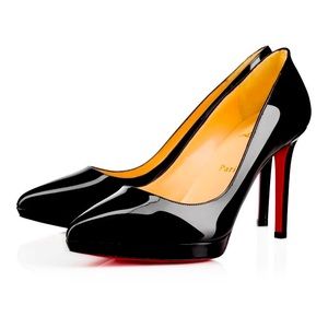 Christian Louboutin “Pigalle Plato Patent Black”